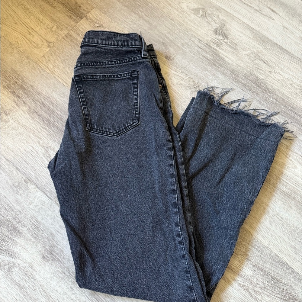 Abercrombie & Fitch Dark Gray Flare Jeans